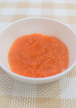 【離乳食初期】かぶとにんじんのペースト-レシピのメイン写真
