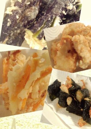 天ぷらおろし塩?この天ぷら完全に虜です-レシピのメイン写真