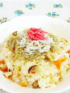 ☆リメイク☆竹輪や椎茸の煮物でばら寿司♪-レシピのメイン写真