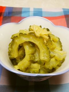 はちみつ×酢×生姜でゴーヤのさっぱり漬け-レシピのメイン写真