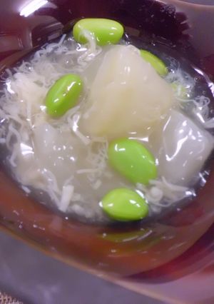 冬瓜と貝柱の煮物-レシピのメイン写真