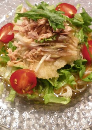 さっぱり!サラダそうめん-レシピのメイン写真