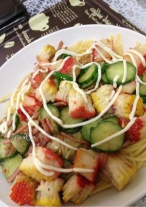かにかまパスタ-レシピのメイン写真