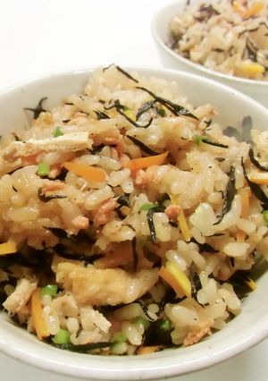 鮭入り✿ひじきごはん-レシピのメイン写真