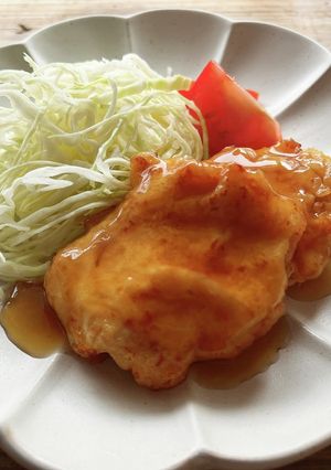 mチキン南蛮風☆揚げ鶏の和風あんかけ-レシピのメイン写真