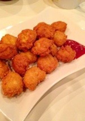 豆腐とひき肉のナゲット☆簡単彼ご飯-レシピのメイン写真