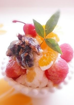 アジアンかき氷-レシピのメイン写真