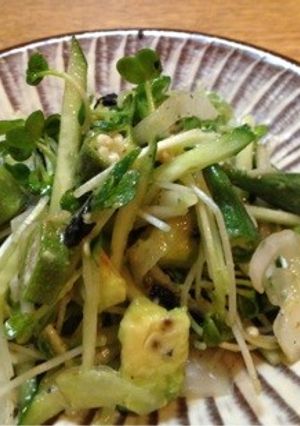 アボカドサラダ韓国風-レシピのメイン写真