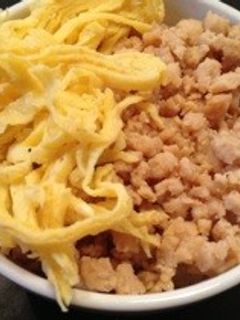 そぼろご飯♡-レシピのメイン写真