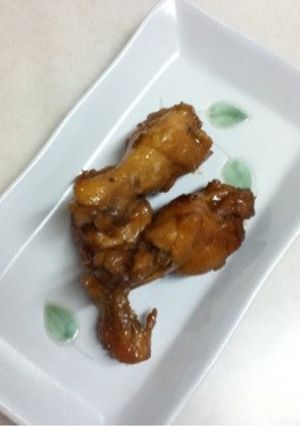 圧力なべで　かんたん手羽元煮-レシピのメイン写真