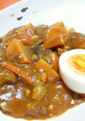 肉不使用☆魚ニソのカレー-レシピのメイン写真