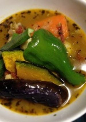 スープカレー (チキンベジ)-レシピのメイン写真