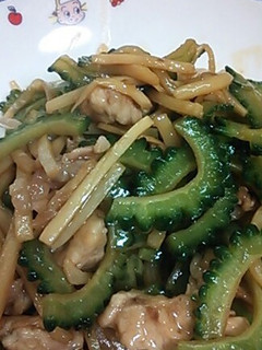 ゴーヤの青椒肉絲-レシピのメイン写真