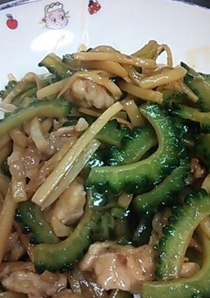 ゴーヤの青椒肉絲-レシピのメイン写真