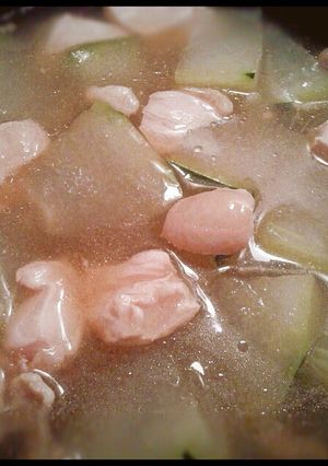 超簡単～フライパンで冬瓜の煮物-レシピのメイン写真