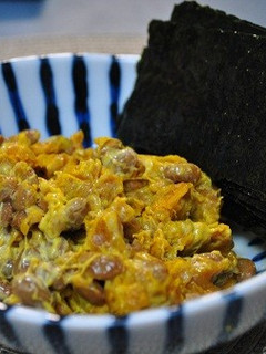 納豆とかぼちゃの海苔巻き-レシピのメイン写真