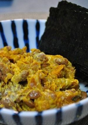 納豆とかぼちゃの海苔巻き-レシピのメイン写真