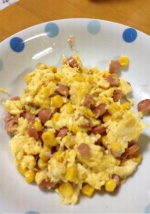 何でも入れちゃお♪スクランブルエッグ-レシピのメイン写真