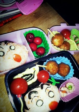 幼稚園弁当！ｸﾚﾖﾝしんちゃん★-レシピのメイン写真