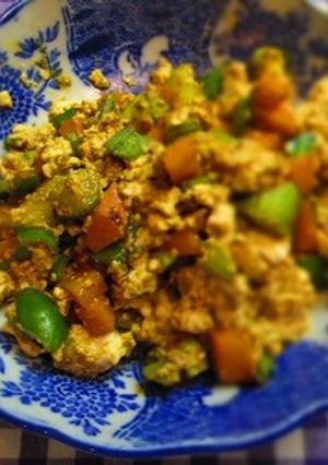 万能八丁味噌で作る超簡単☆豆腐サラダ-レシピのメイン写真