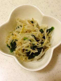 たっぷりもやしとほうれん草のナムル-レシピのメイン写真