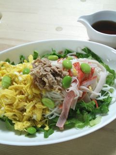 カラフル☆サラダそうめん-レシピのメイン写真