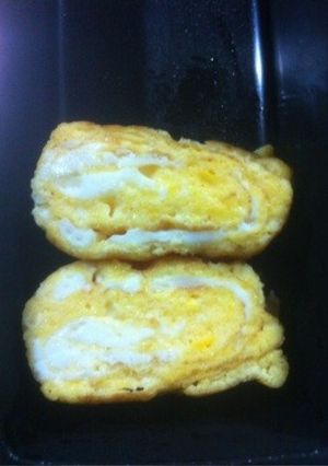 あまーい♡簡単!一人分の卵焼き♪-レシピのメイン写真