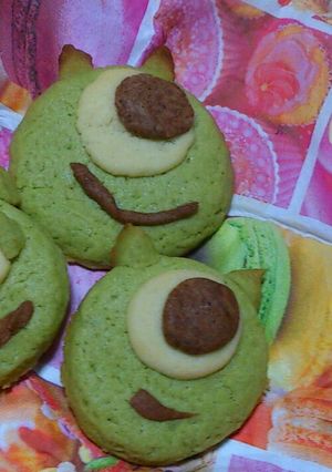 モンスターズインク-マイクのクッキー-レシピのメイン写真