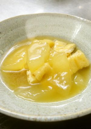 夏バテに効く！冬瓜とおあげさんの葛とじ-レシピのメイン写真