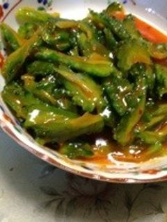 簡単!ゴーヤのキムチ漬け-レシピのメイン写真