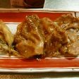 豚肉とみょうがのはちみつ醤油味