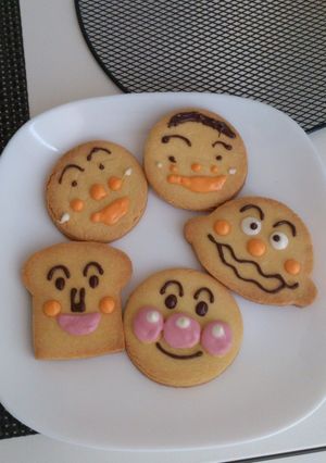 アンパンマンクッキー-レシピのメイン写真