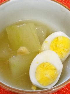 冬瓜と卵のとろ~り中華煮-レシピのメイン写真