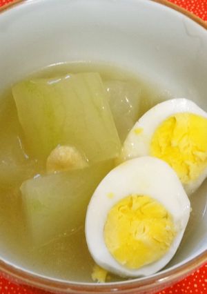 冬瓜と卵のとろ~り中華煮-レシピのメイン写真