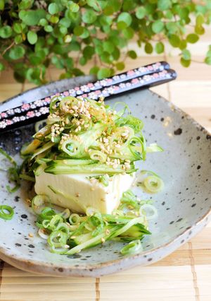 胡麻風味ピリ辛☆冷奴-レシピのメイン写真
