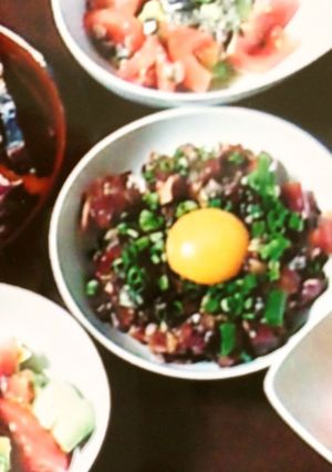 鰹のユッケ-レシピのメイン写真