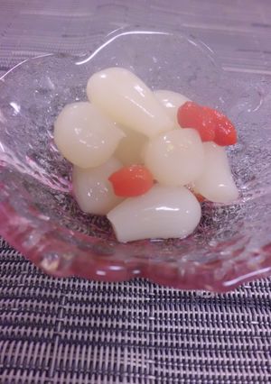 らっきょう・クコの実の薬味-レシピのメイン写真