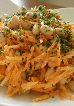 にんじんと大豆のからしマヨサラダ-レシピのメイン写真