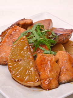 大根と鮭の照り焼き-レシピのメイン写真