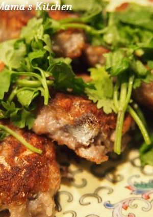 中華風いわしハンバーグ-レシピのメイン写真