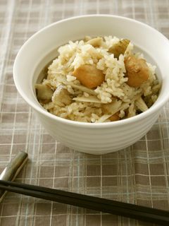 ビミサンで、簡単鶏ごぼうの炊き込みご飯-レシピのメイン写真