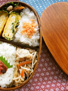 豚肉もやし。の彩弁当-レシピのメイン写真