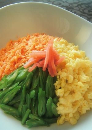 三色丼-レシピのメイン写真