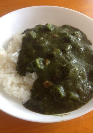 夏を乗り切る!ネバネバ 3食材のカレー-レシピのメイン写真