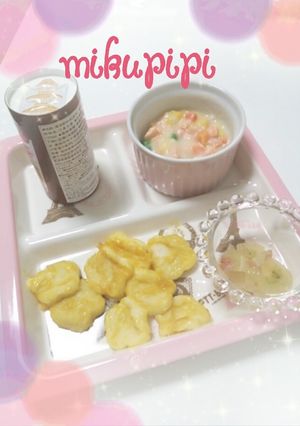 【離乳食】鮭のコーンクリーム煮-レシピのメイン写真