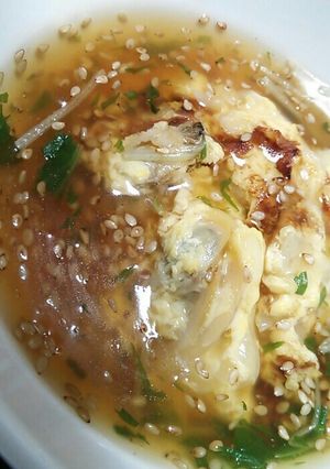 フワフワ～☆海鮮卵焼きのあんかけ♪-レシピのメイン写真