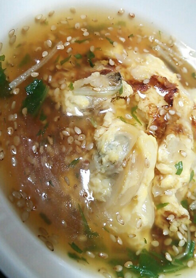 フワフワ～☆海鮮卵焼きのあんかけ♪-レシピのメイン写真
