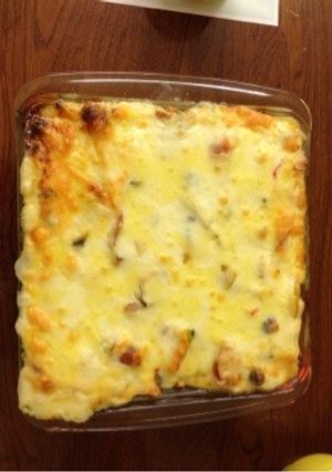 パン耳でグラタン-レシピのメイン写真