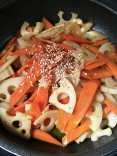 蓮根のきんぴら-レシピのメイン写真