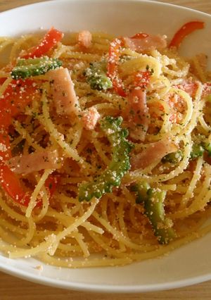 ☆ゴーヤ入り たらこパスタ☆-レシピのメイン写真